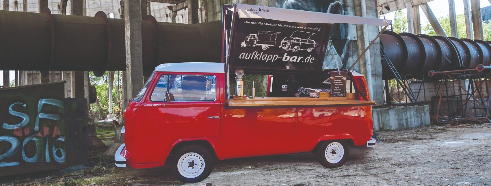 VW T2 BulliBar als mobile Bar für Events